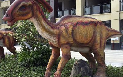 景區(qū)大型仿真玻璃鋼戶外園林創(chuàng)意恐龍雕塑